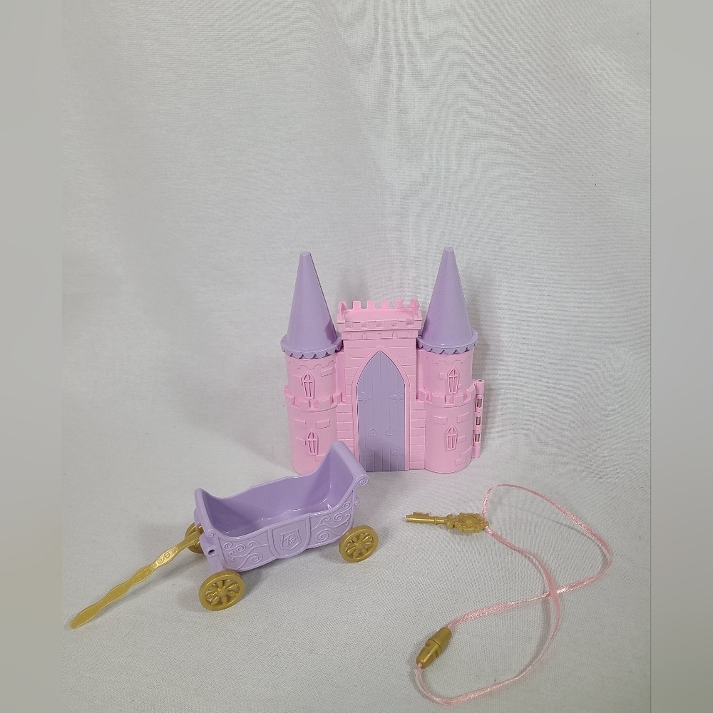 Mattel Barbie Baby Krissy Princess Palace Playset  & Carriage & KEY